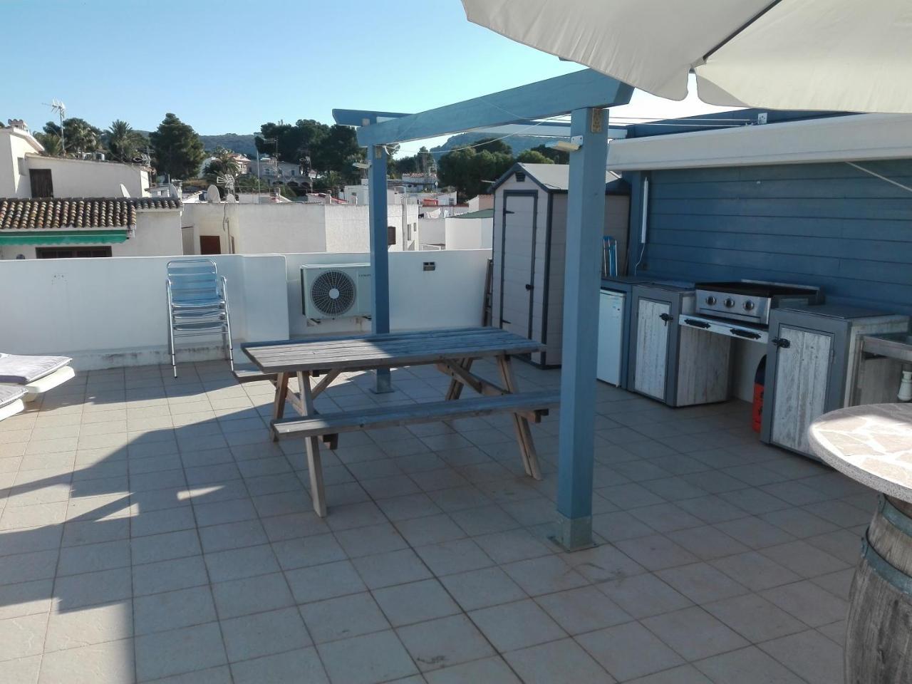 Penthouse Moraira Centrum Bagian luar foto