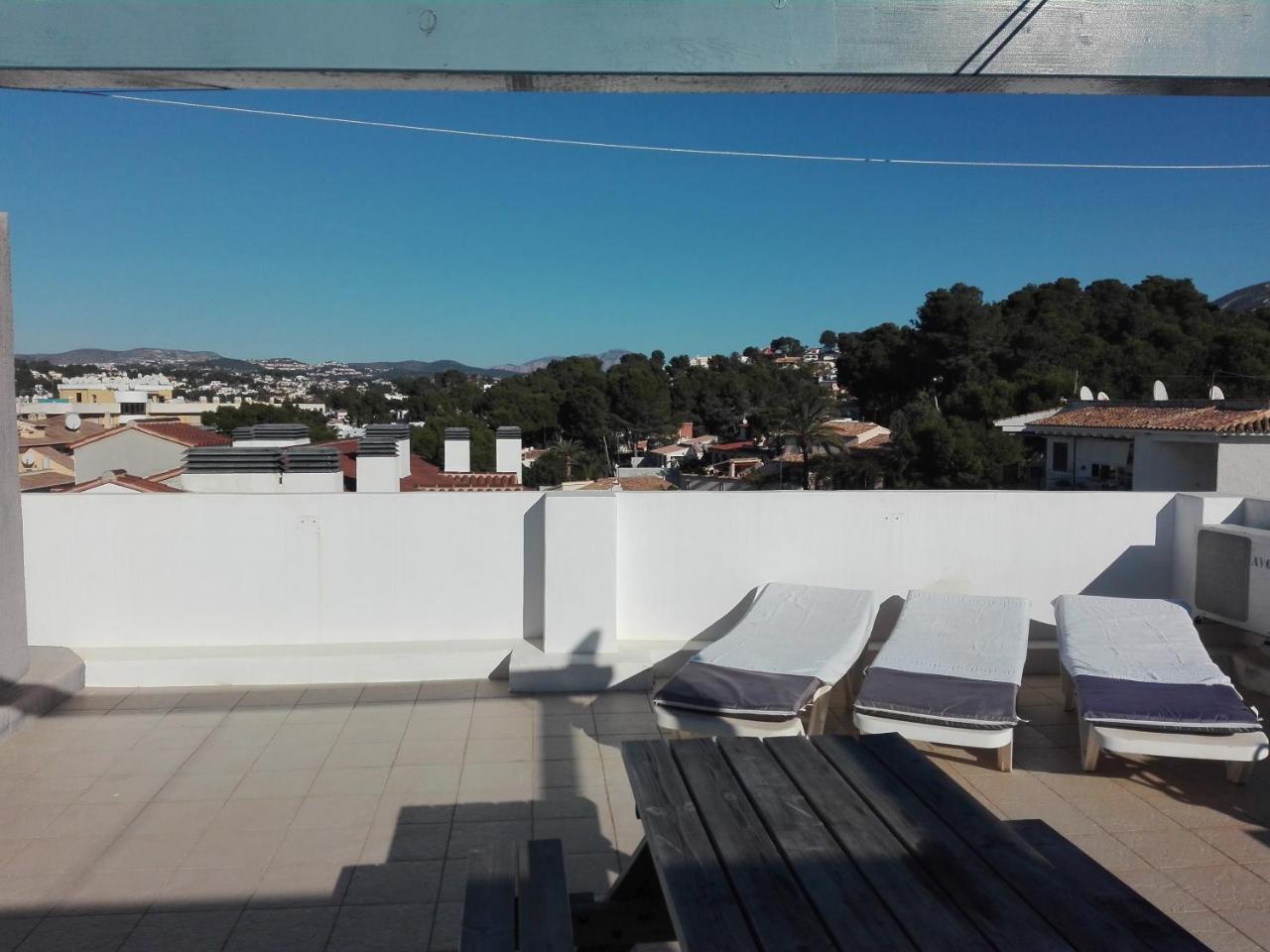 Penthouse Moraira Centrum Bagian luar foto