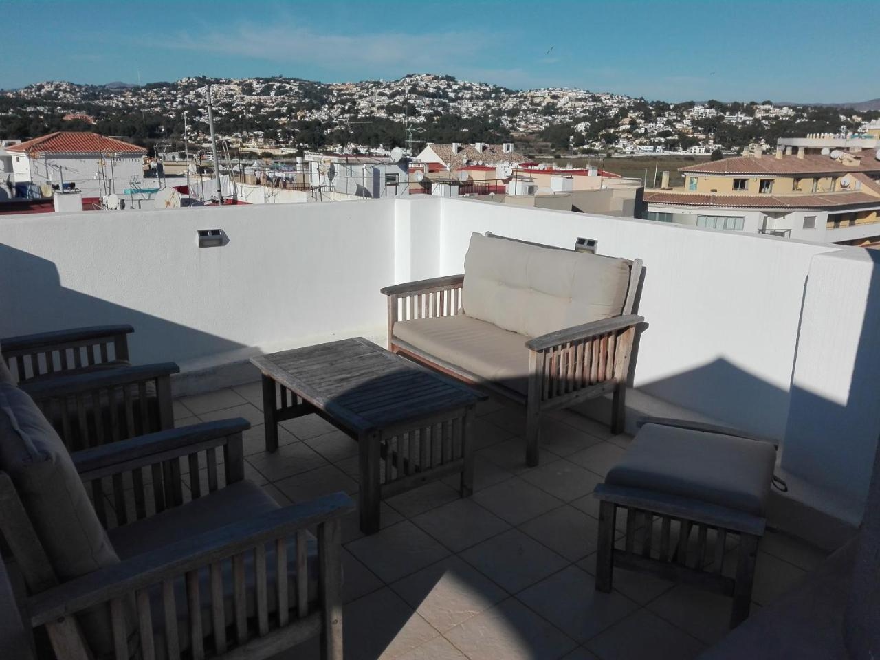 Penthouse Moraira Centrum Bagian luar foto